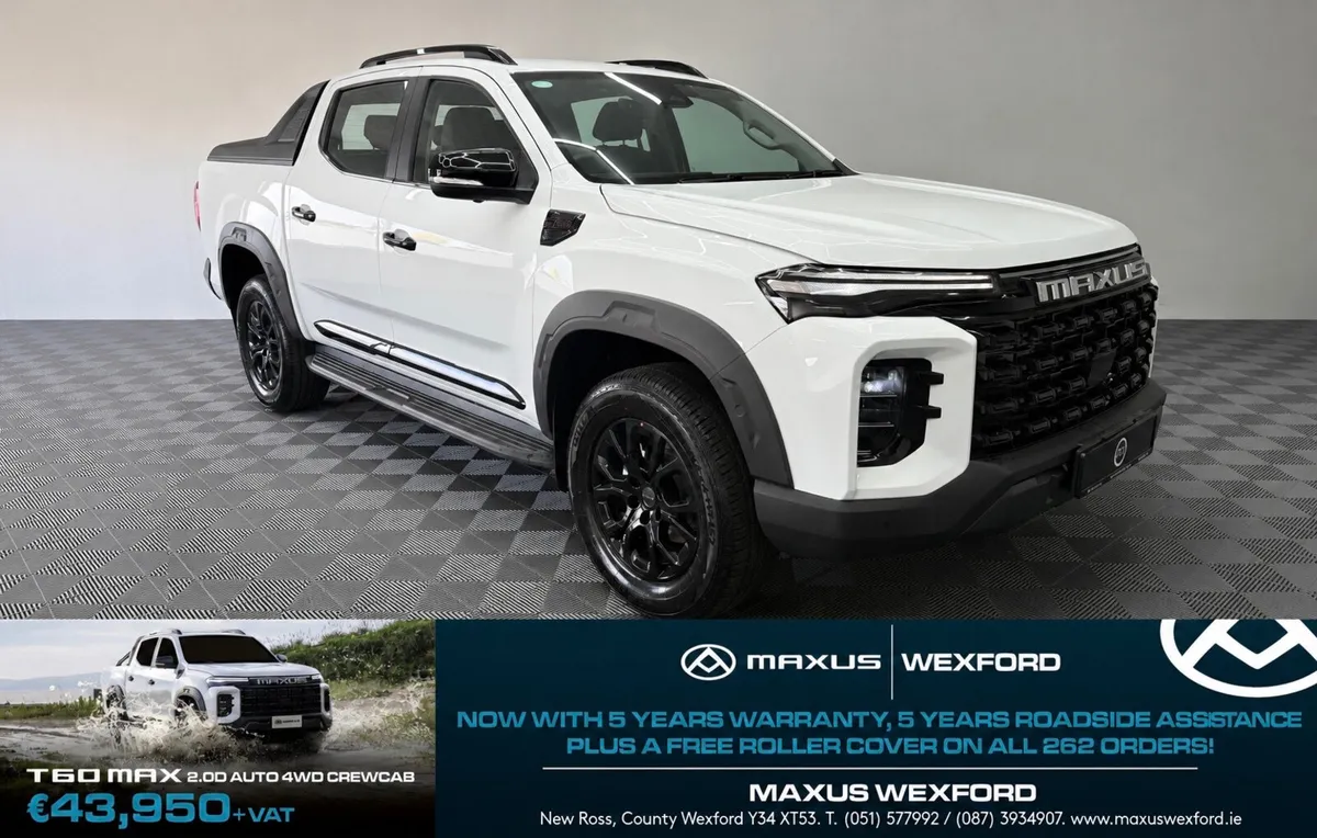 New Maxus T60 Crewcab 2.0D Auto 5 yr warranty - Image 3