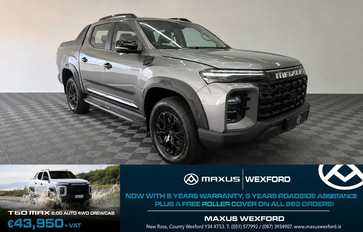 New Maxus T60 Crewcab 2.0D Auto 5 yr warranty - Image 4