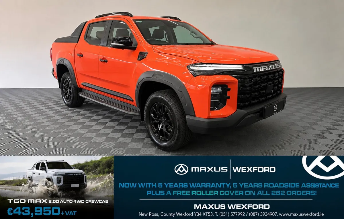 New Maxus T60 Crewcab 2.0D Auto 5 yr warranty - Image 2