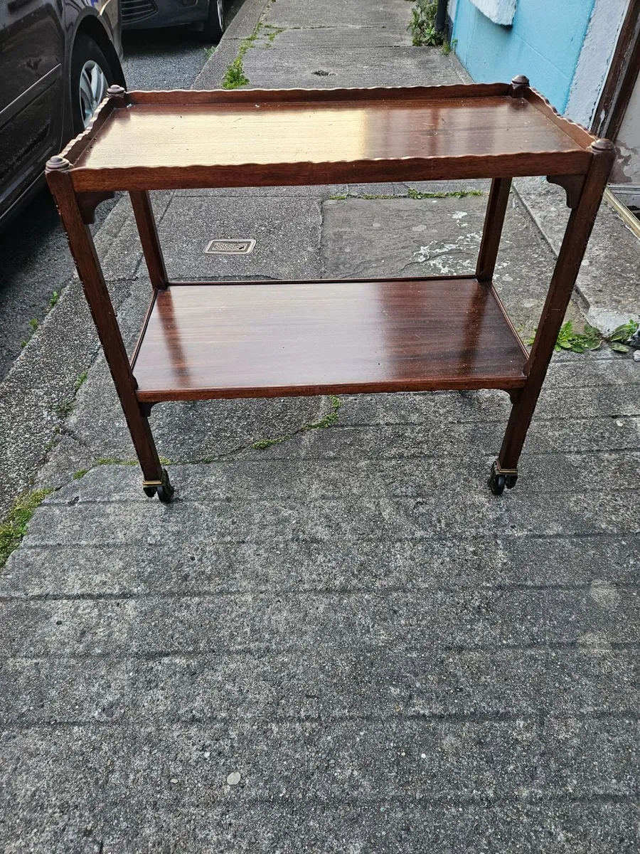 Vintage Dumb Waiter Trolly - Image 3