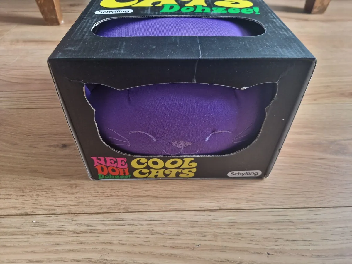 Needoh Dohzee Cool Cats LARGE Squishy - Image 1