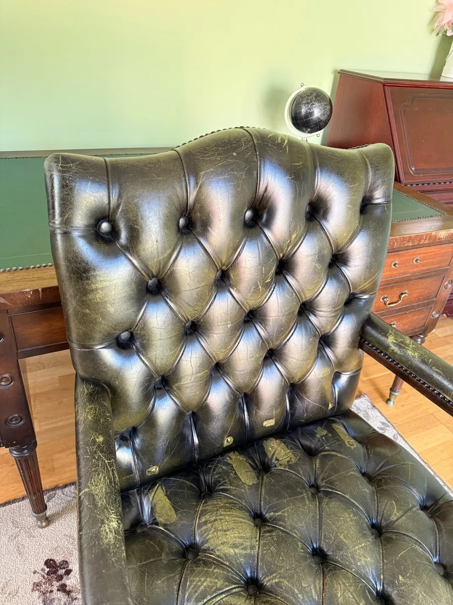 Genuine Chesterfield Gainsborough vintage armchair - Image 4