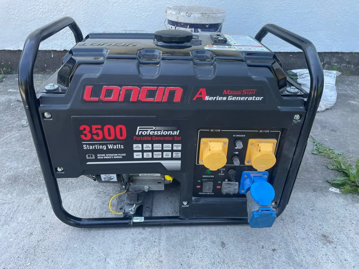 Loncin 3500W Petrol Generator - Image 1