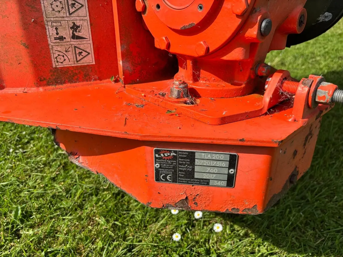 LIPA TLA 200 Flail Mower - Image 3