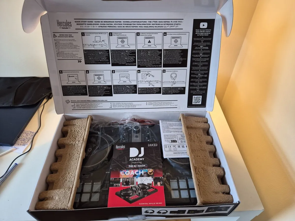 DJ Decks - Hercules Inpulse 300 MK2 (New/In box) - Image 3