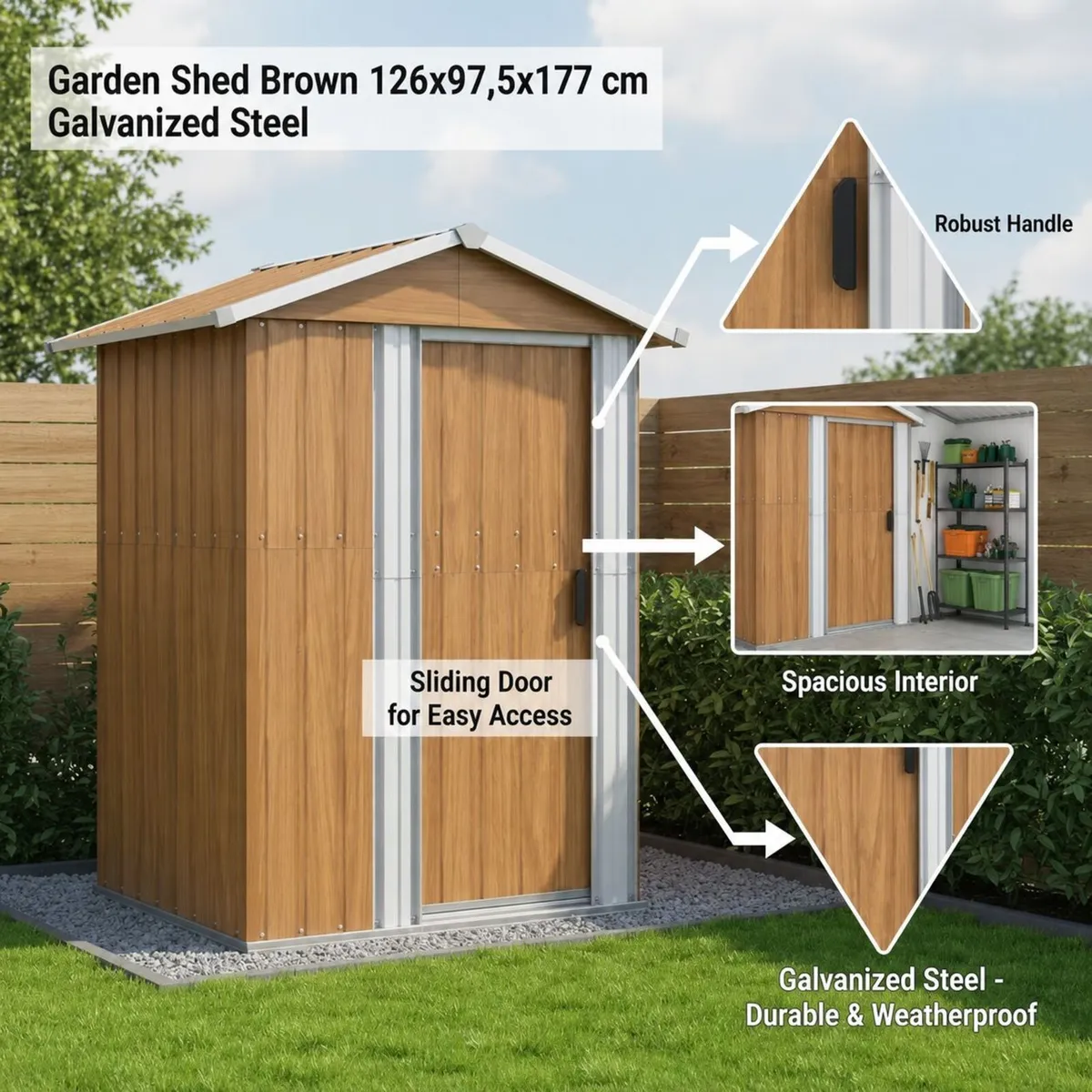Garden Storage Shed –  Free Delivery - Image 3