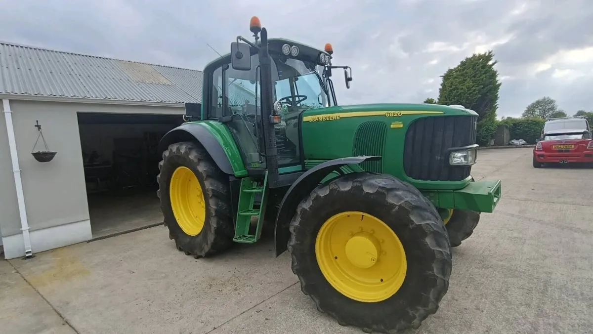 John Deere tractor 6820 - Image 4