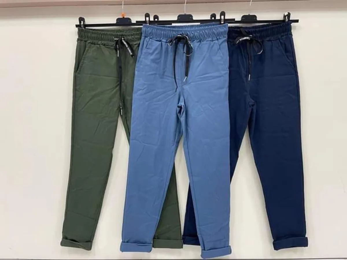 ladies italian stretch trousers 10/18 - Image 2