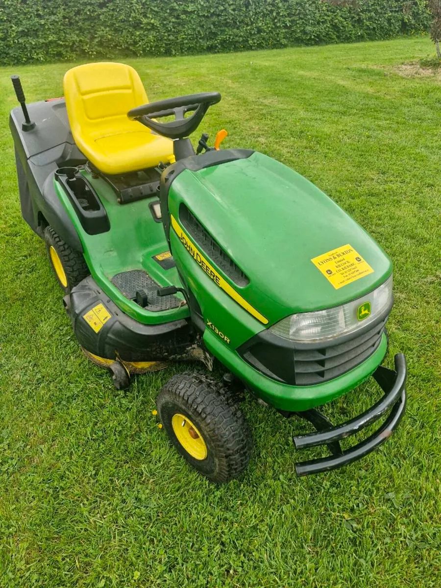 John Deere X130R  ride on mower DELIVERY AVAILABLE - Image 1