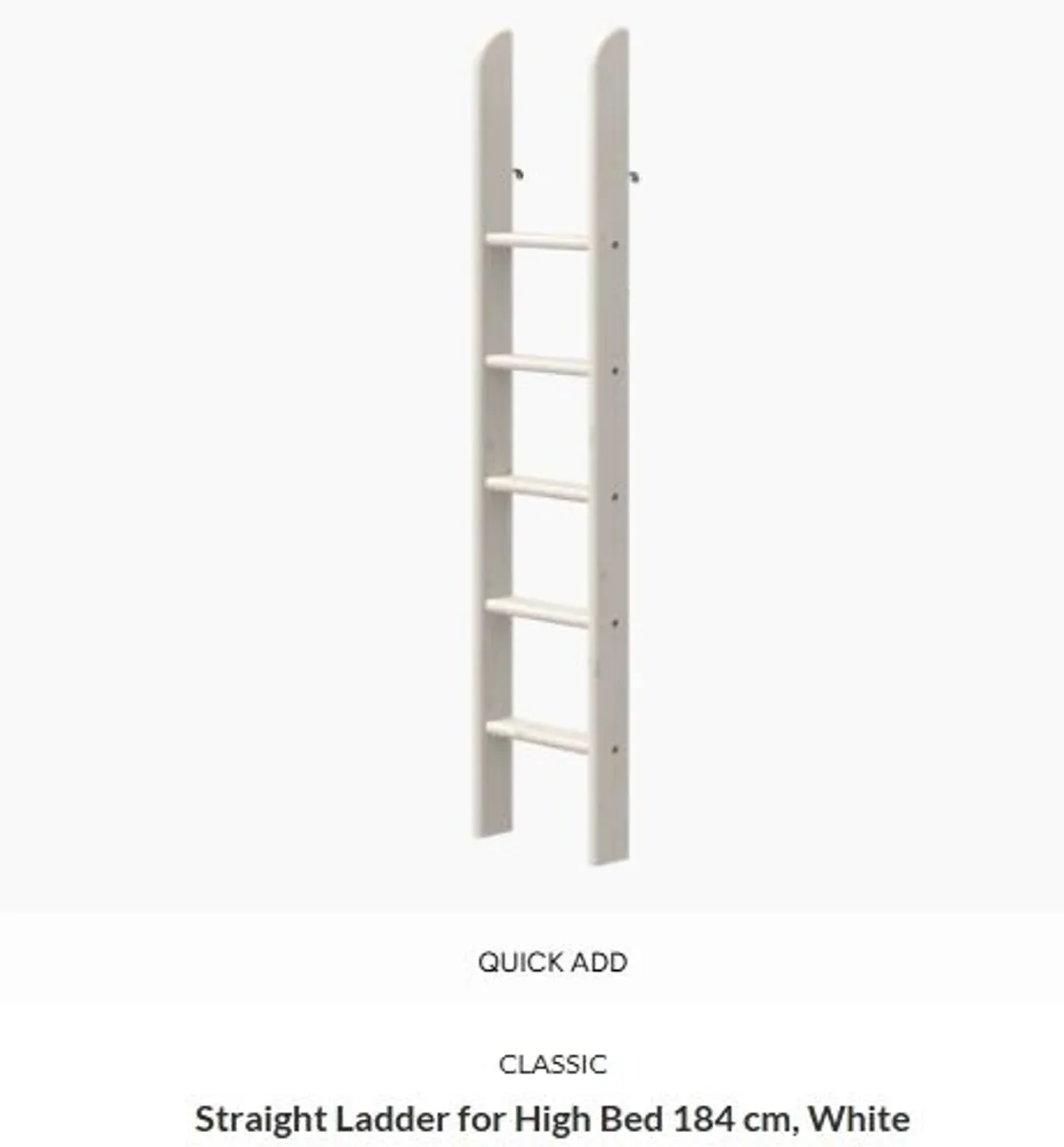 Flexa bed hi legs and ladders - Image 4
