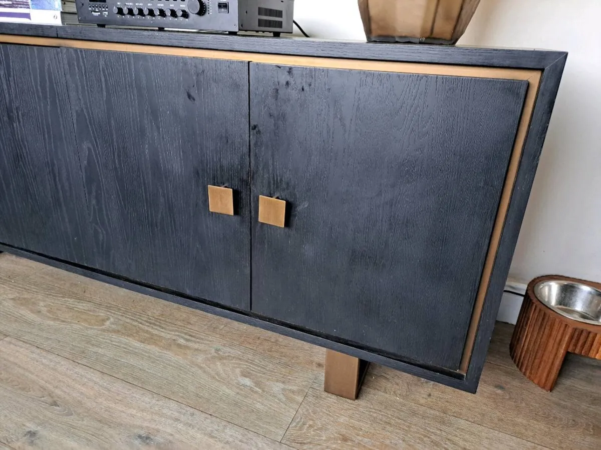 Richmond Interiors Black Bronze Sideboard rrp 2400 - Image 3