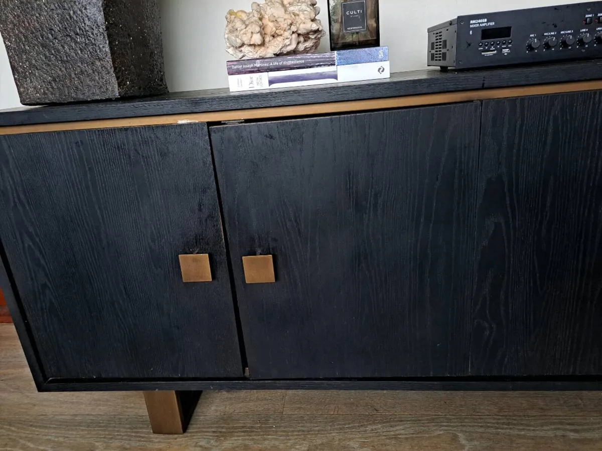 Richmond Interiors Black Bronze Sideboard rrp 2400 - Image 4