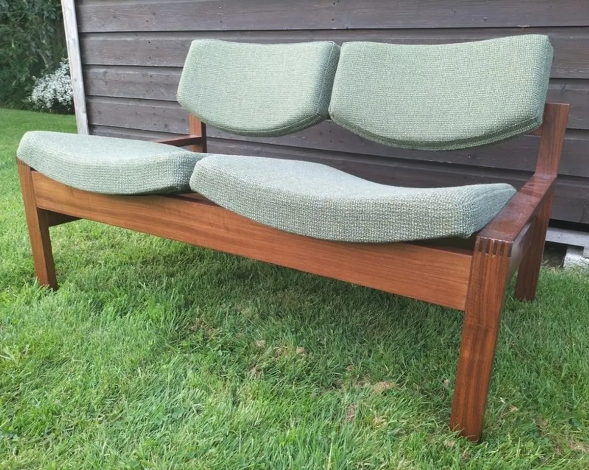 Mid Century Vintage Crannac Bunbeg Two Seater Settee - Image 2