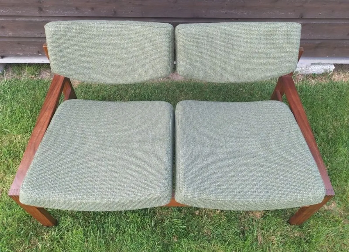 Mid Century Vintage Crannac Bunbeg Two Seater Settee - Image 3