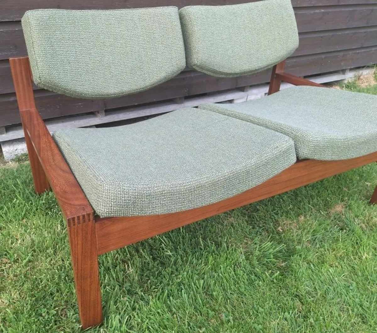 Mid Century Vintage Crannac Bunbeg Two Seater Settee - Image 4