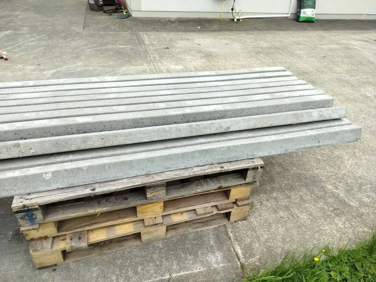 Concrete posts and rails - Image 2