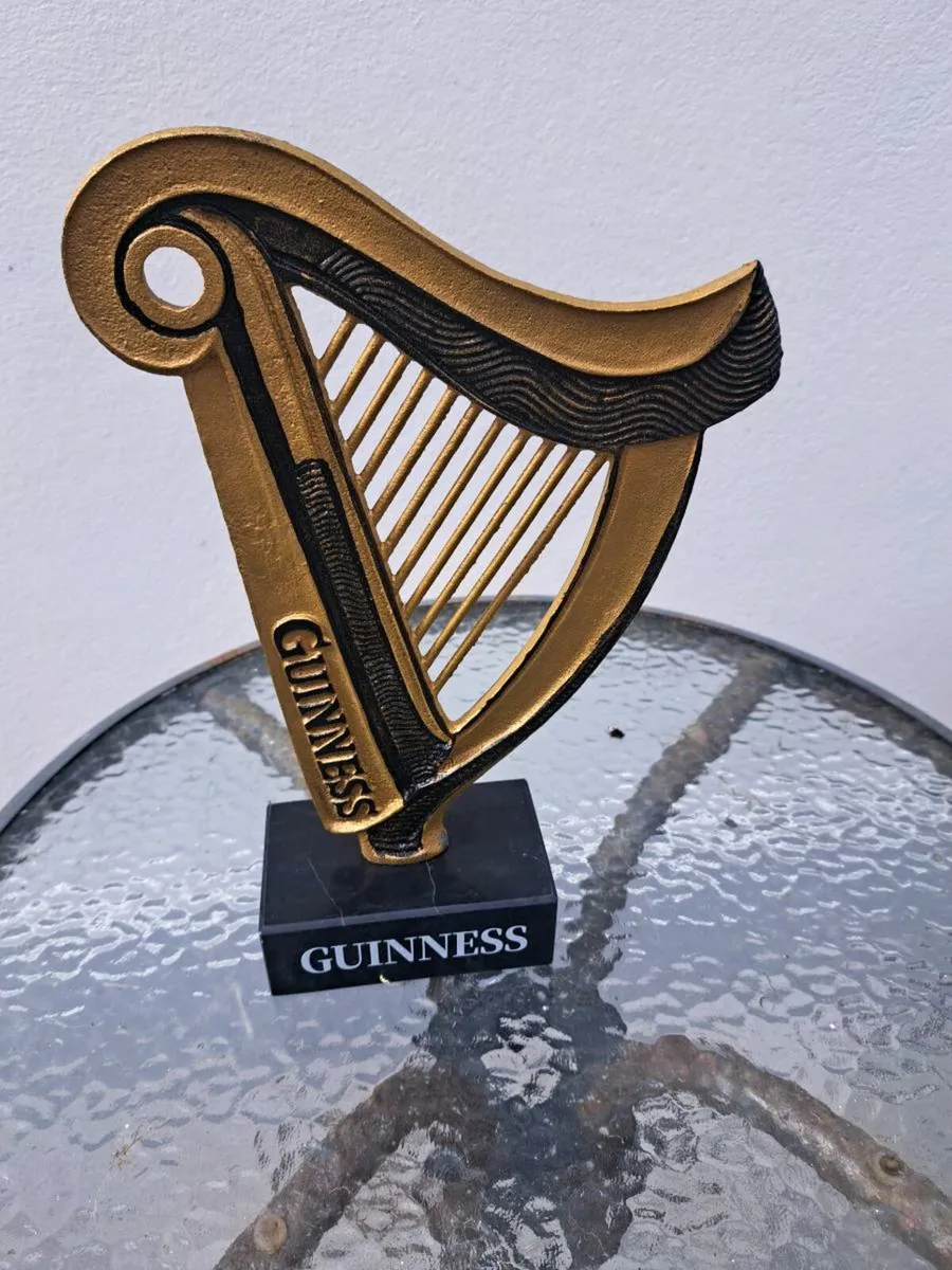 Large  Guinness  harp  ornament - Image 2