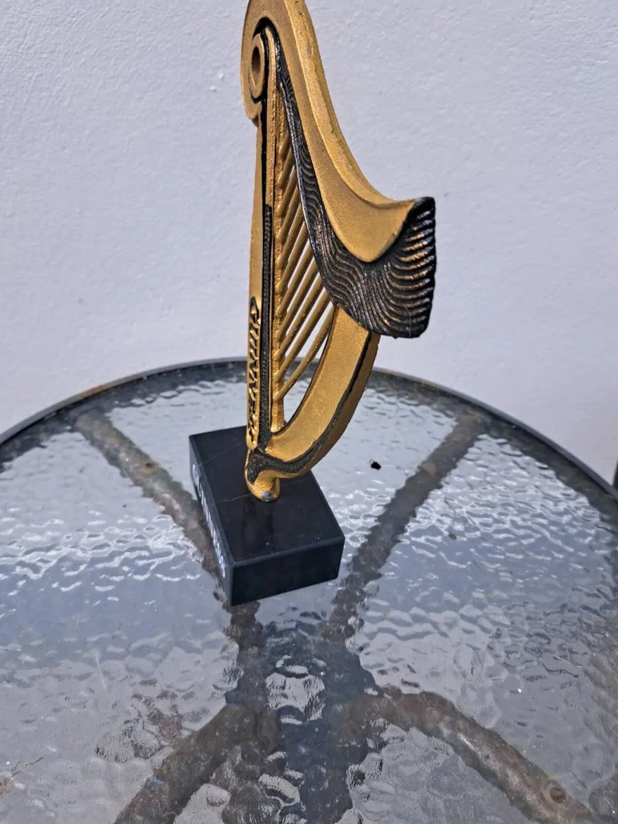 Large  Guinness  harp  ornament - Image 3