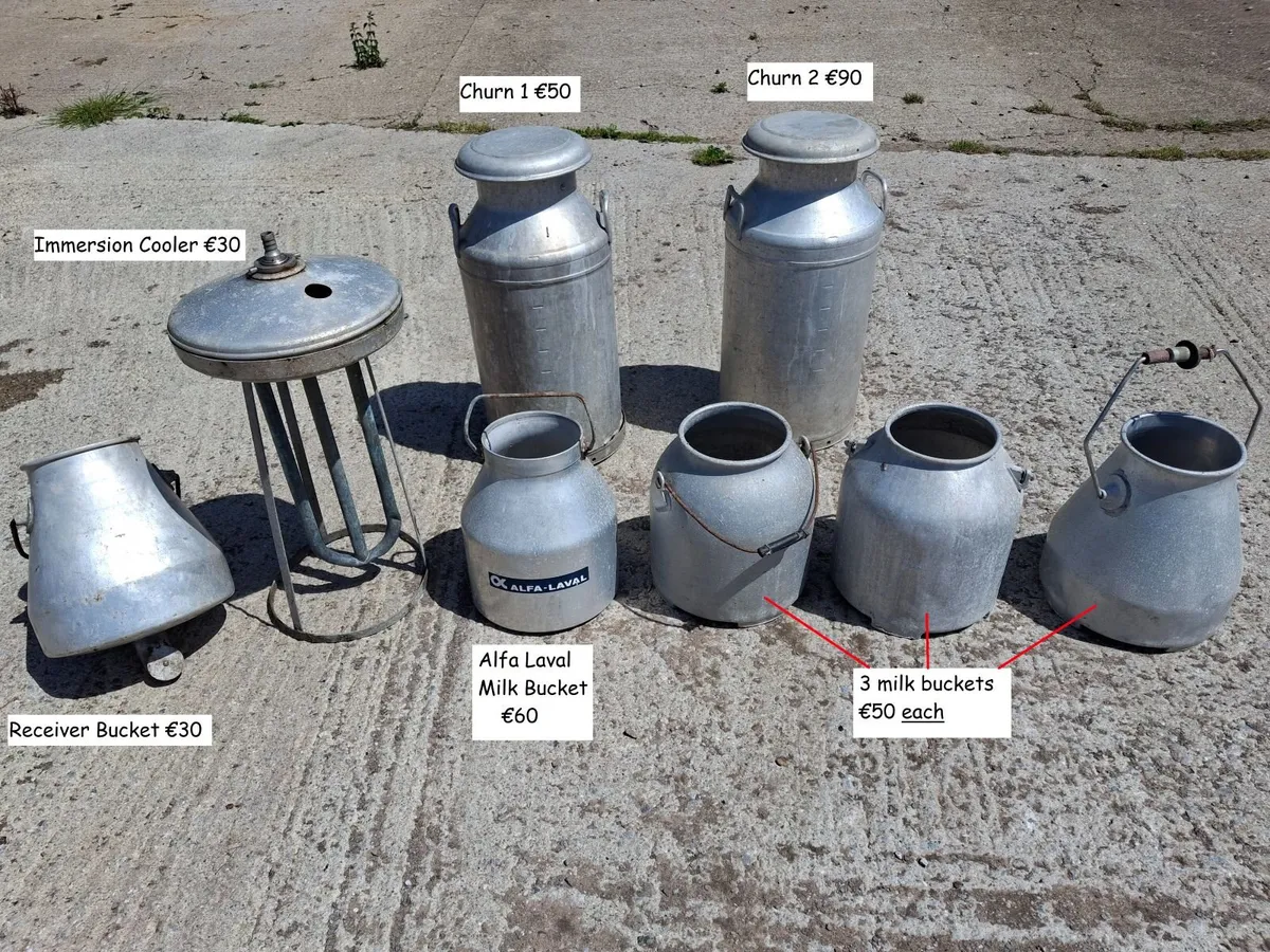 Vintage Dairy Collection – Churns / Equipment - Image 1