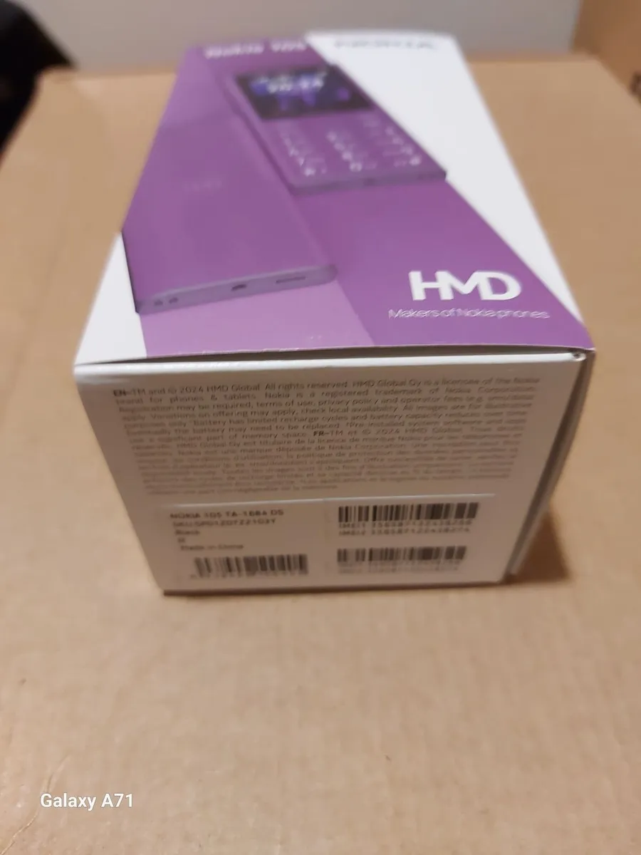 NEW AND SEALED Nokia 105 Dual Sim Mobile - Image 2