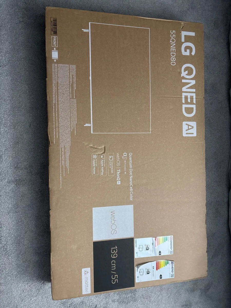 LG 55” 4K QNED Smart TV *Brand New* - Image 1