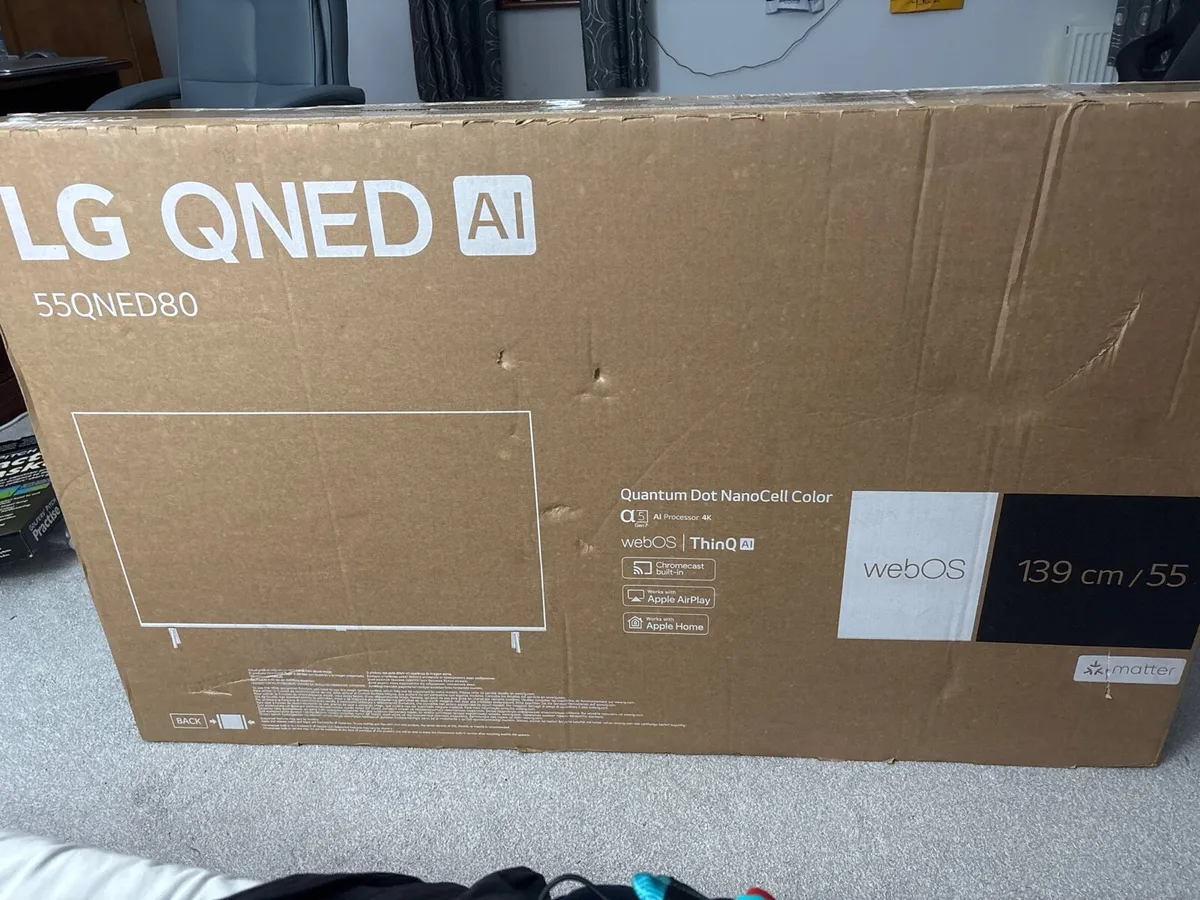 LG 55” 4K QNED Smart TV *Brand New* - Image 3