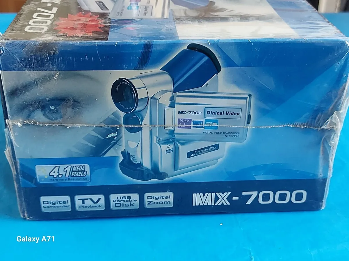 New and Sealed MX-7000 Digital Camera Camcorder - Image 4