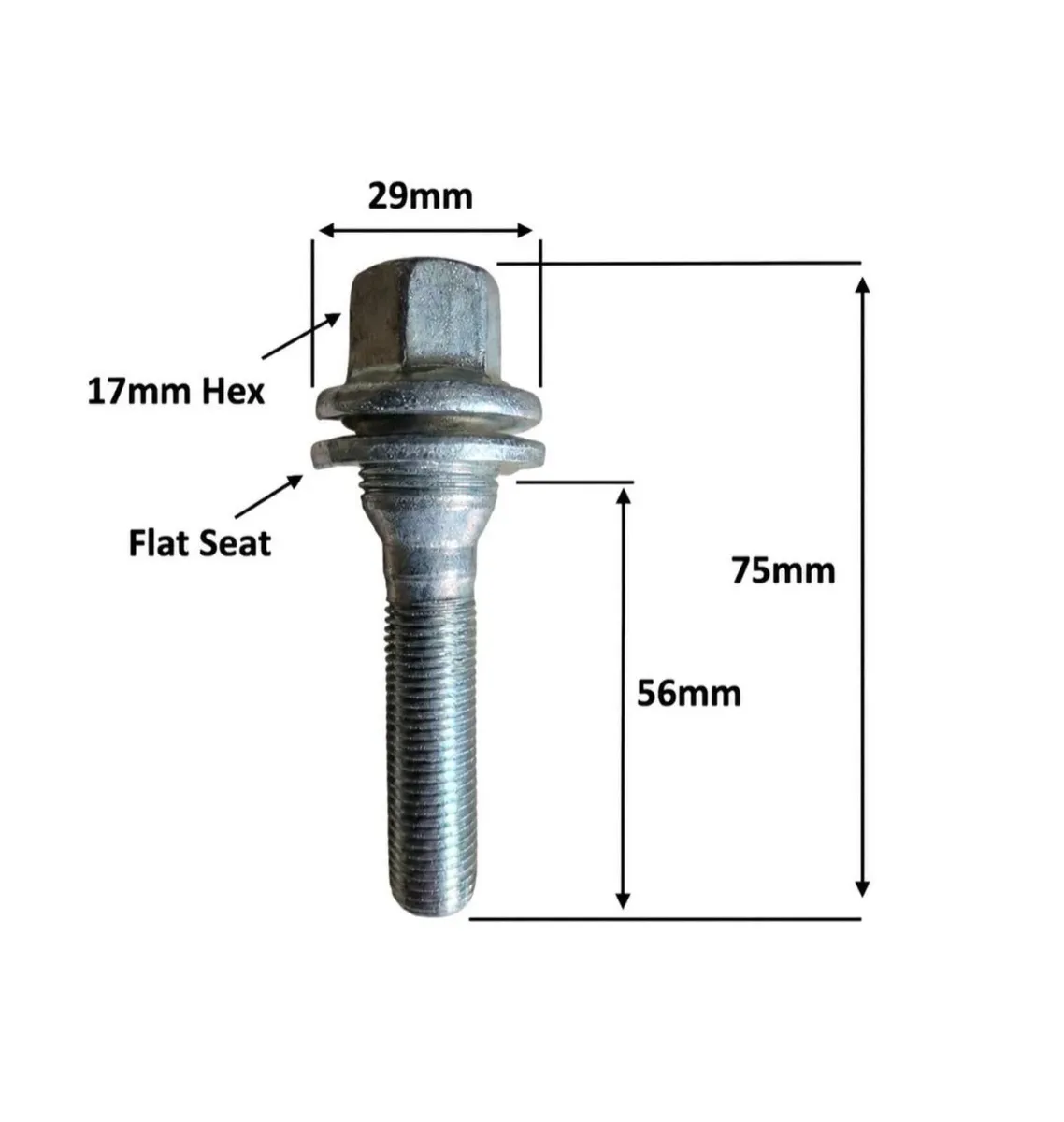 16 x EXTENDED Peugeot/Citroen bolts - Delivery - Image 2