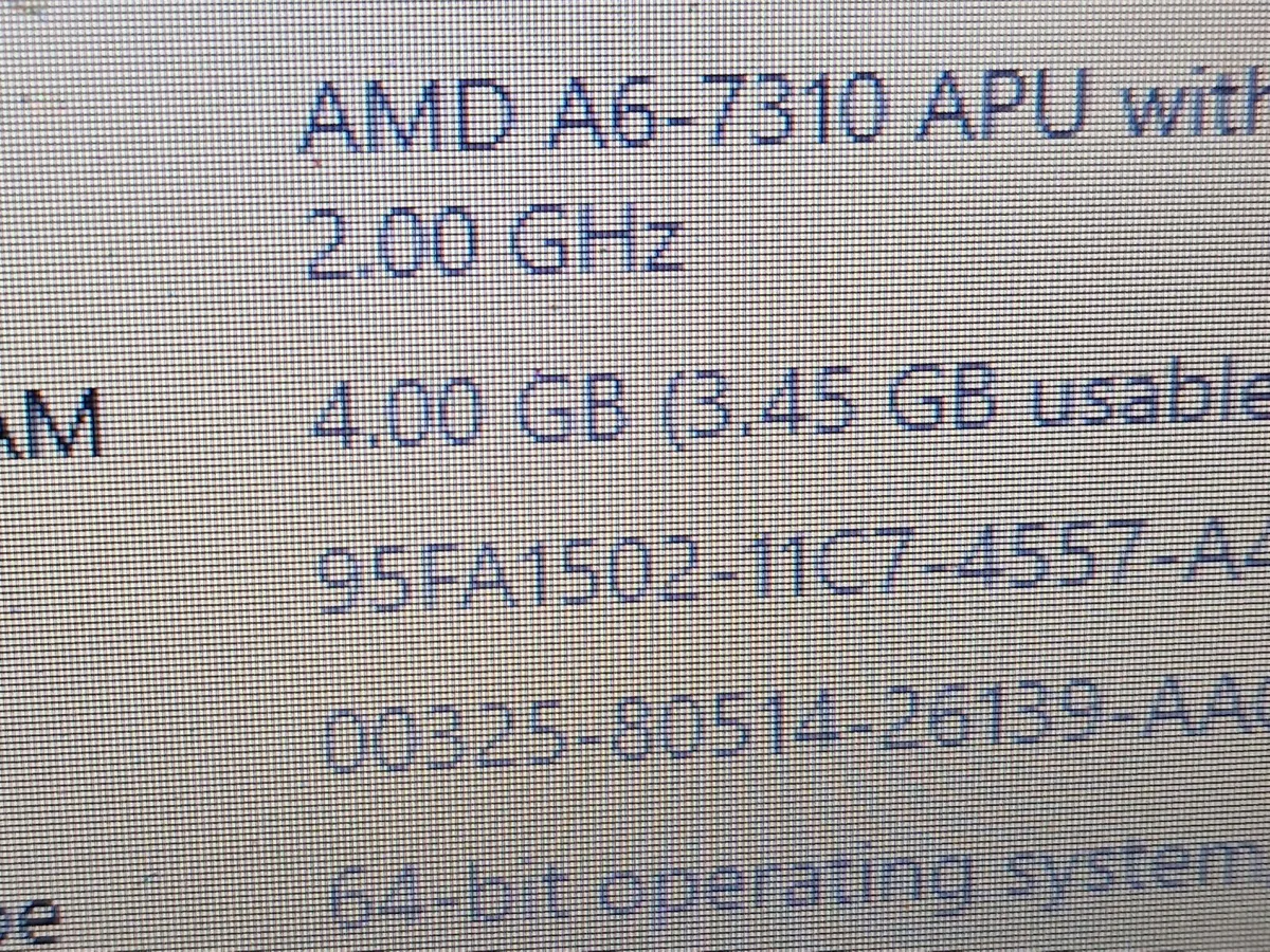 HP Laptop, AMD A6-7310 APU 2.0GHZ, 4GB, 1 TB, RED - Image 4