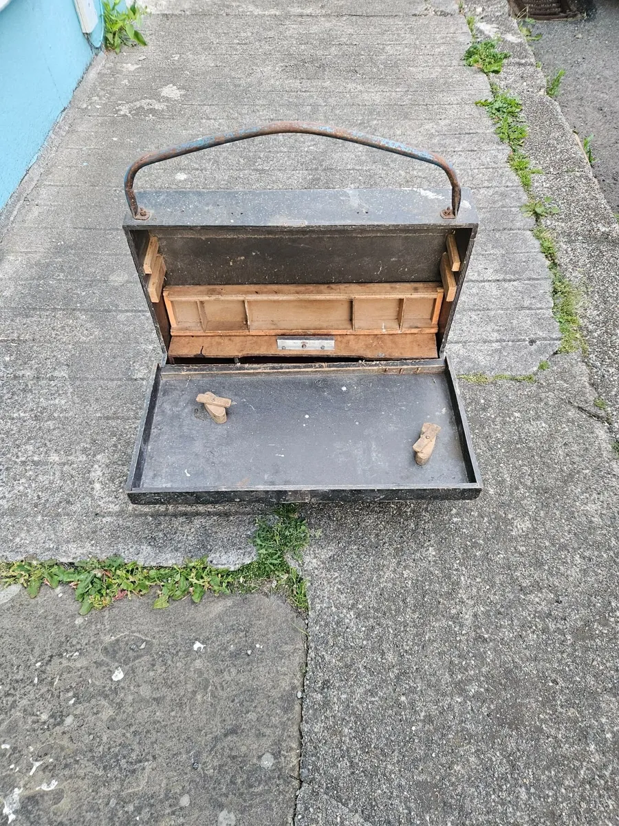Vintage Handmade Tool Box - Image 3