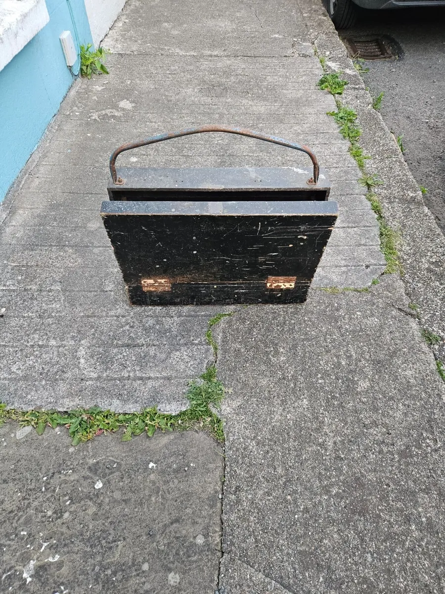 Vintage Handmade Tool Box - Image 1