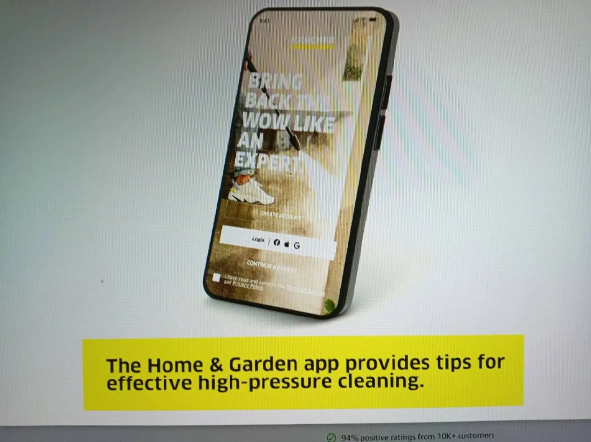 KARCHER K4 BLACK PREMUIM CONTROL HOME,ECO BOOSTER - Image 3
