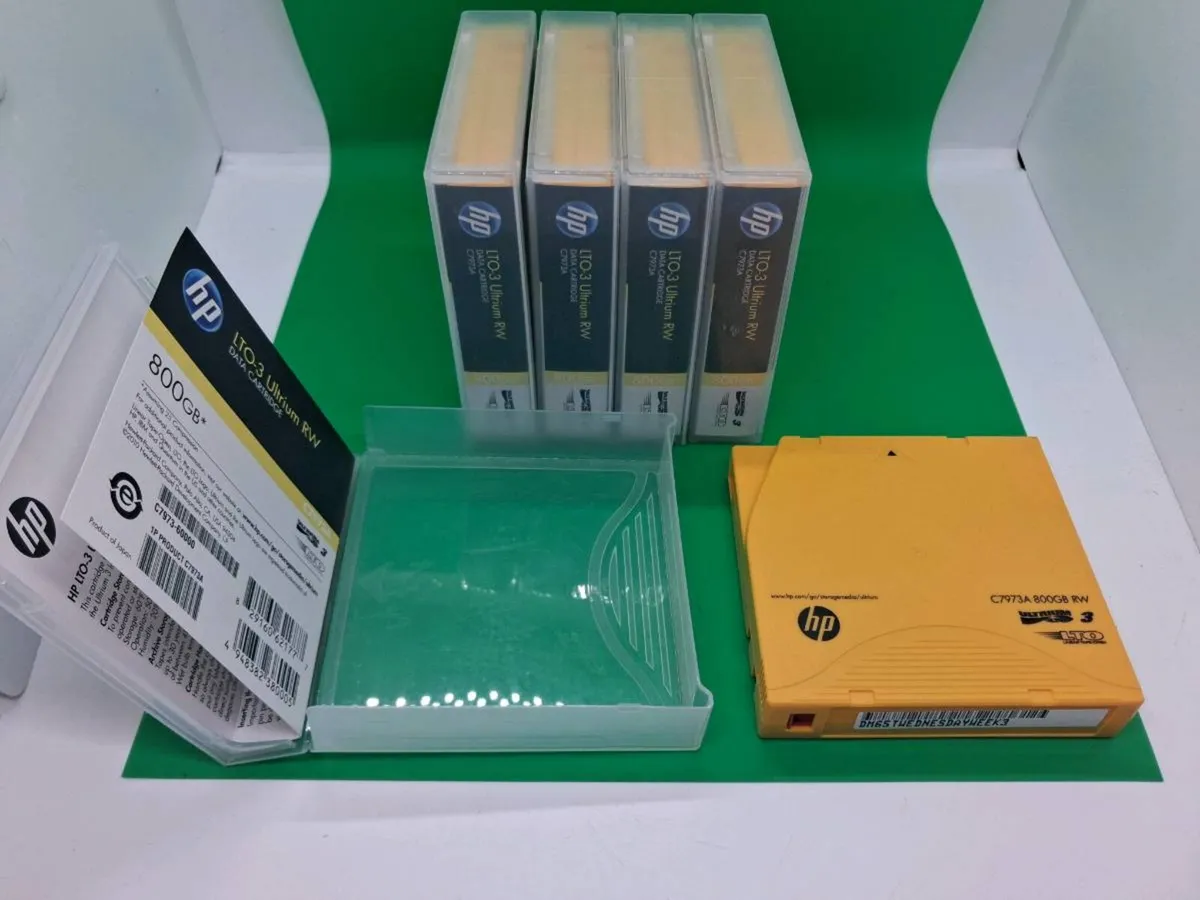 Postage - 5 X HP LTO3 Ultrium RW C7973A 800GB Data - Image 3