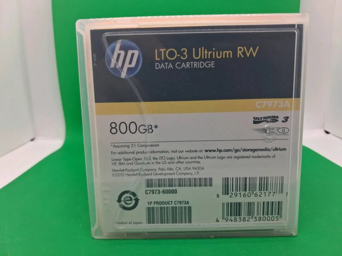 Postage - 5 X HP LTO3 Ultrium RW C7973A 800GB Data - Image 4