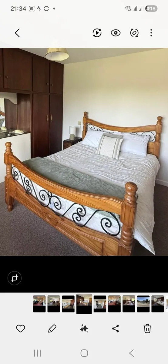 2 double bed frames - Image 2