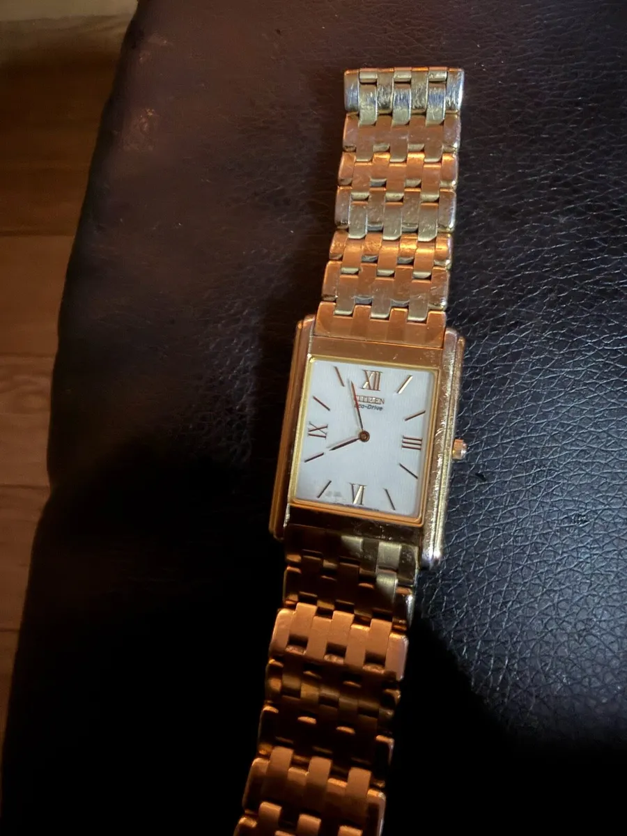 Citize stiletto eco drive gents watch - Image 1