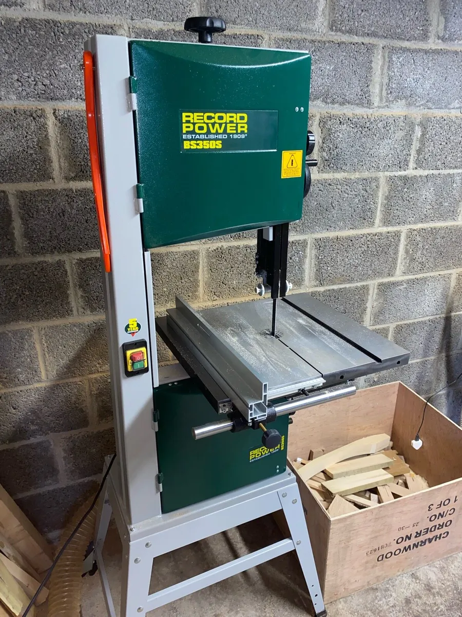 Record Power Bandsaw BS350S 14” - Image 2