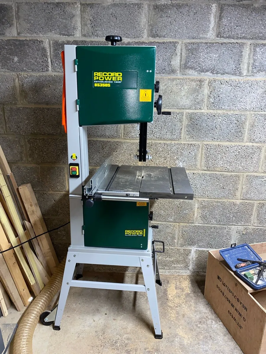Record Power Bandsaw BS350S 14” - Image 3