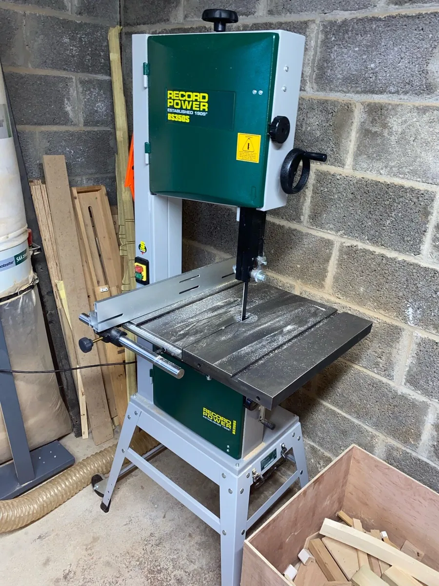 Record Power Bandsaw BS350S 14” - Image 4