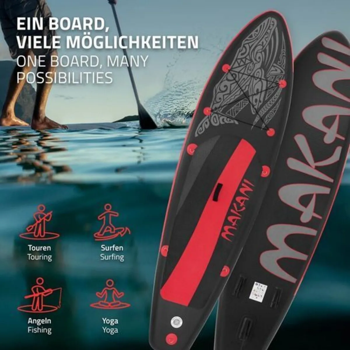 Inflatable Stand Up Paddle Board Set 320cm Complet - Image 4