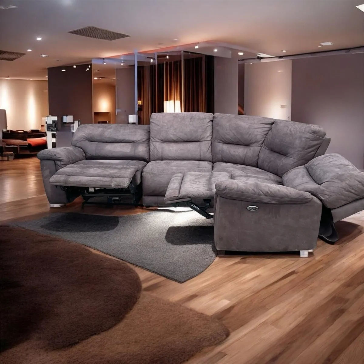 Electric Recliner sofa + free delivery - Image 2