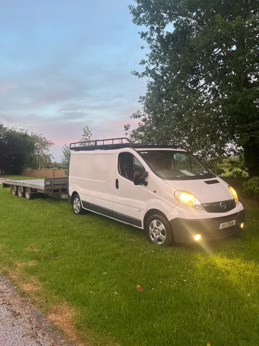 Opel vivaro & 16ft Nugent trailer - Image 2