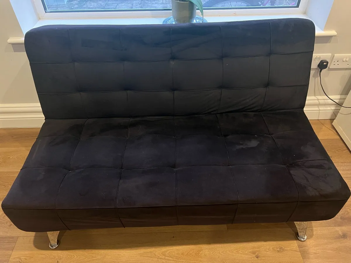 Sofa bed & chaise lounge. - Image 4