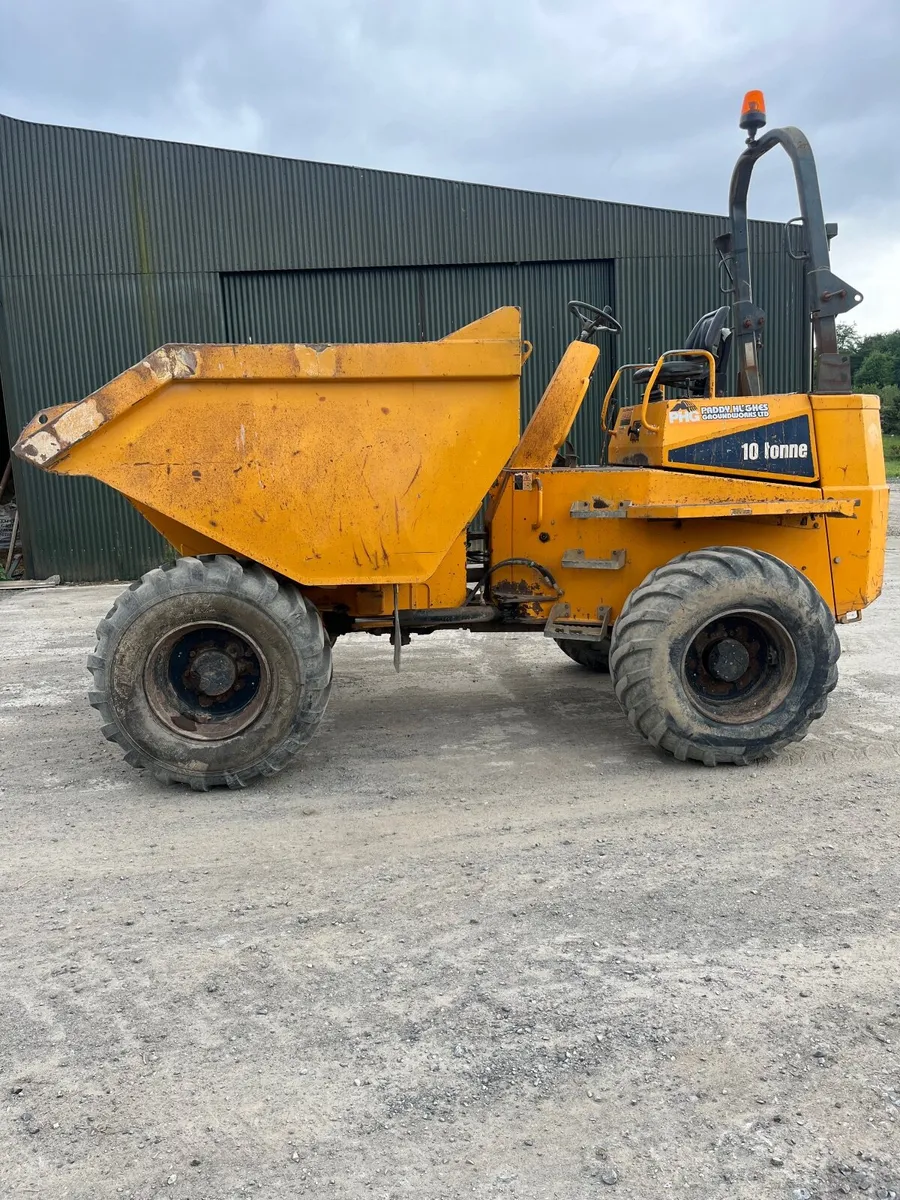 10 tonne Thwaites dumper - Image 1