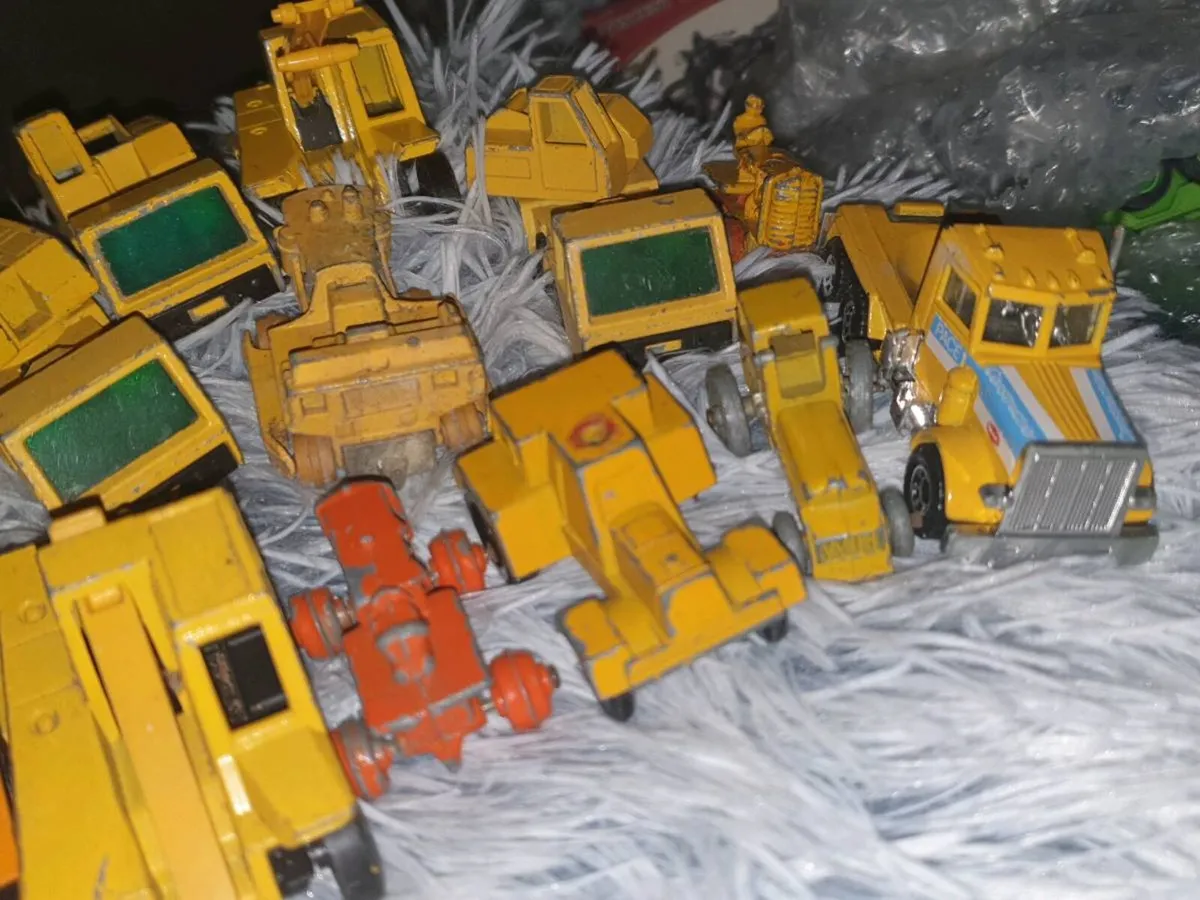 VINTAGE 1960s  MATCHBOX JOB LOT .JCB GROUND MODELS - Image 3