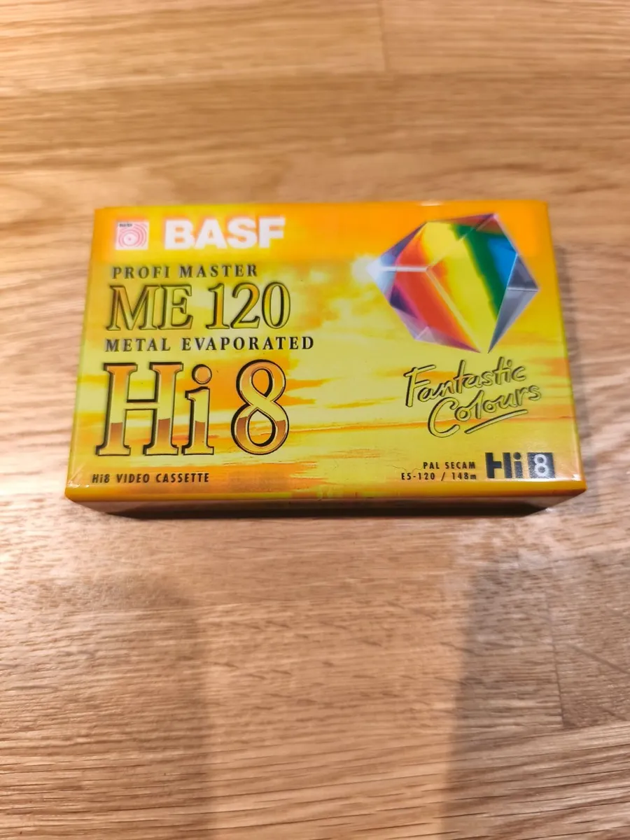 37 x Brand New Sealed Blank 8mm & Hi8 Video Tapes - Image 1