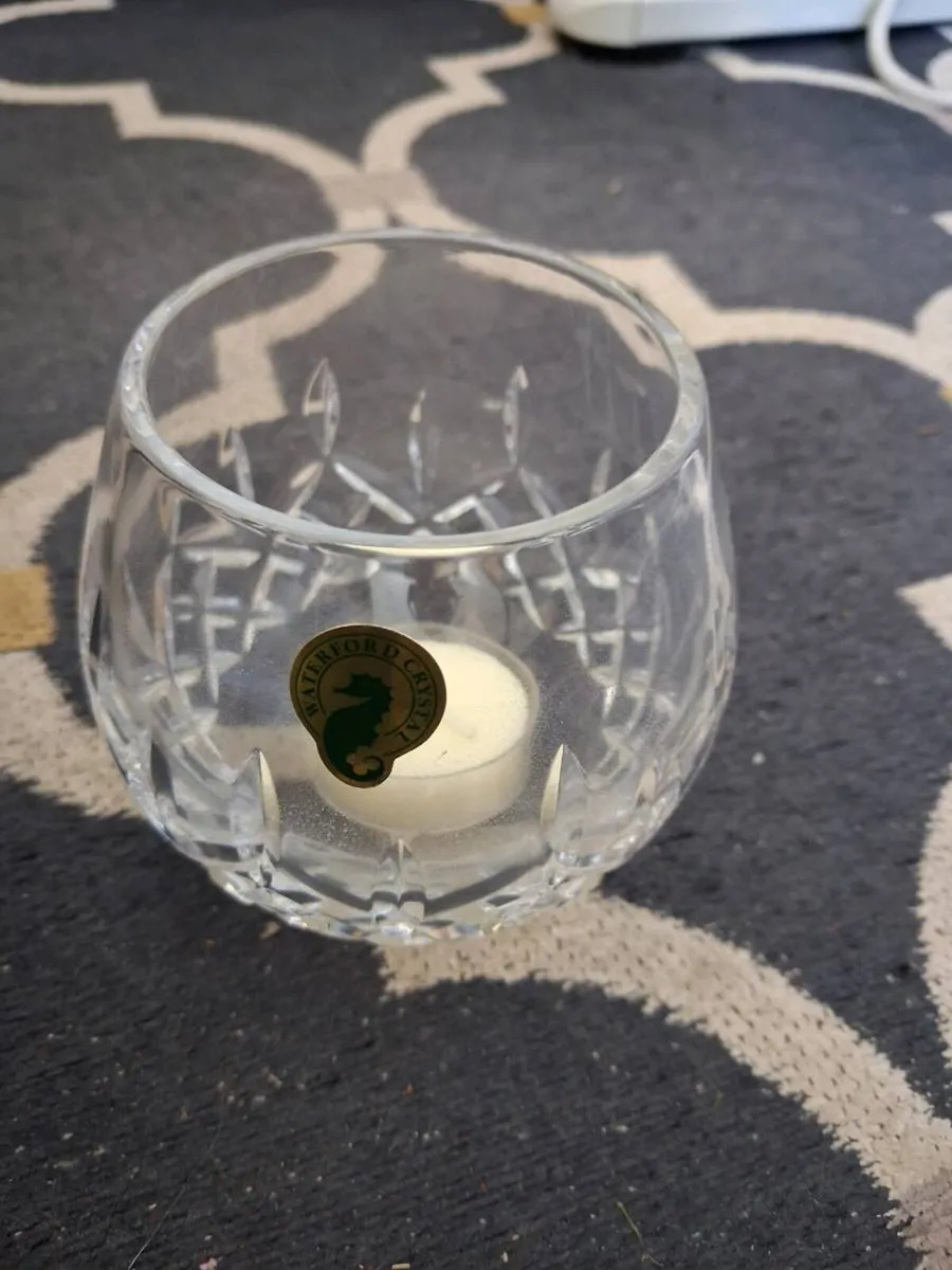 Waterford crystal candle holder - Image 4