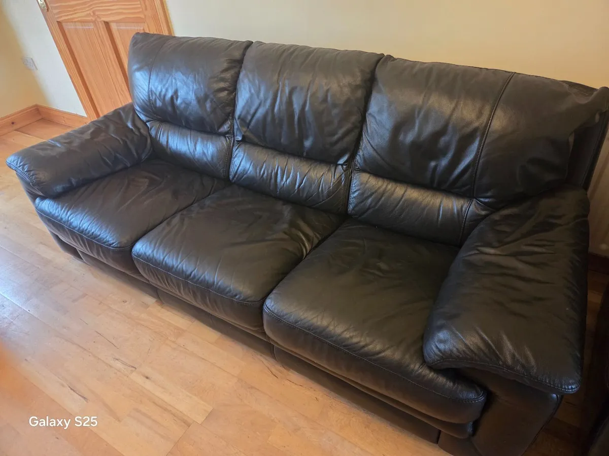 Leather Sofa - Image 1