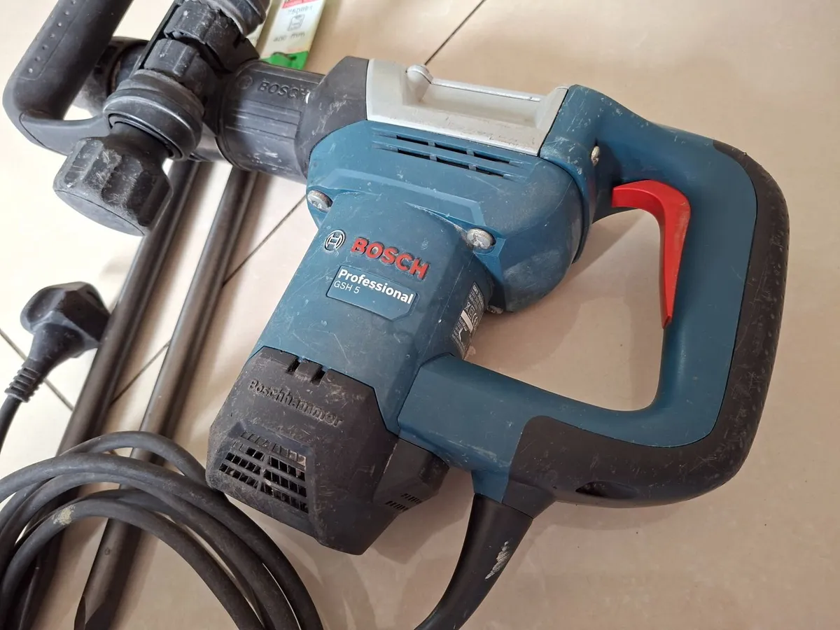 Bosch GSH 5 Sds Max Breaker 240v "Serviced" - Image 2