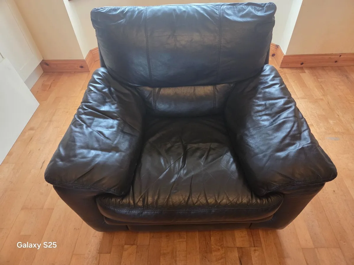 Leather Sofa - Image 3